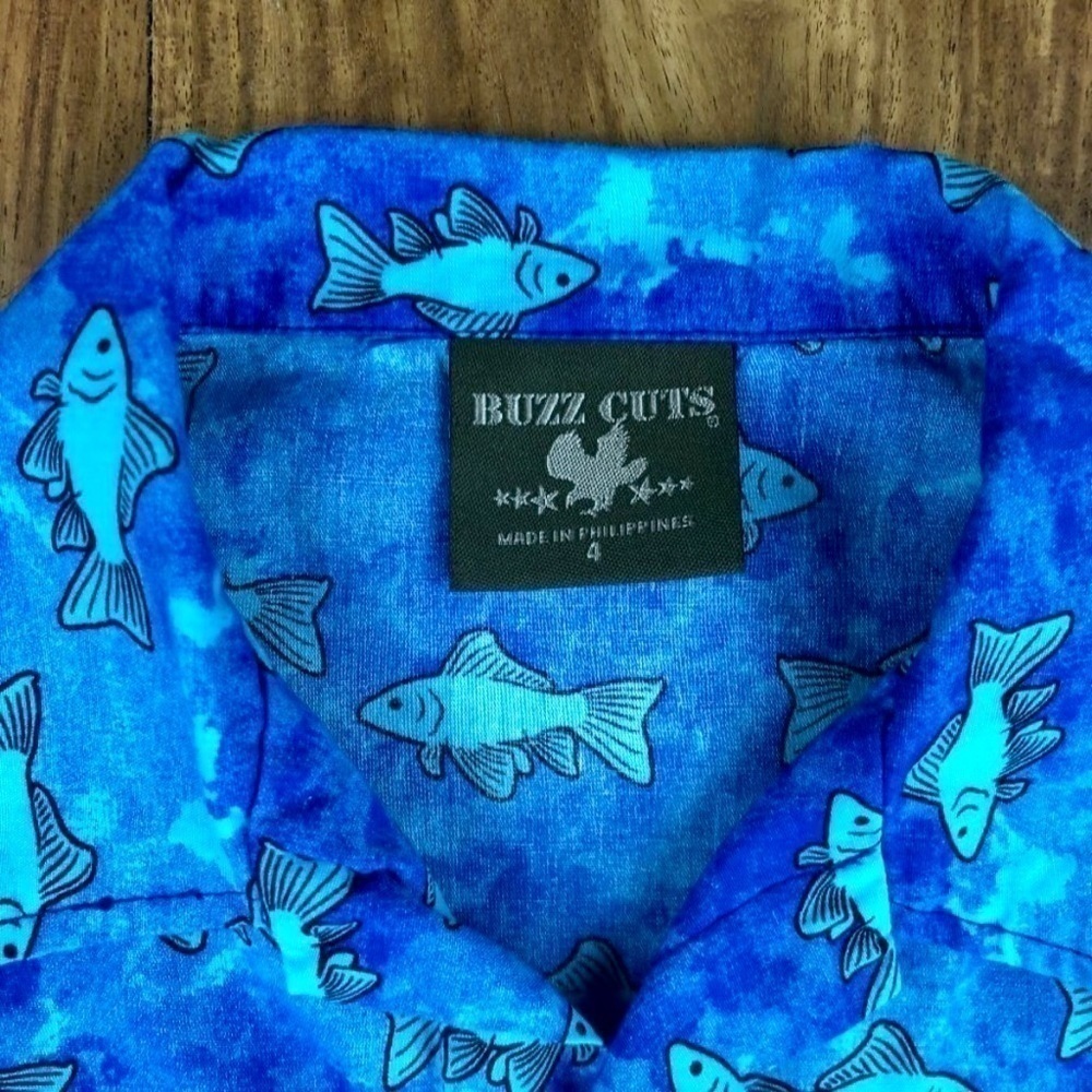 Buzz Cuts Beachy Button Front Shirt Bundle X2 - Picture 8 of 9